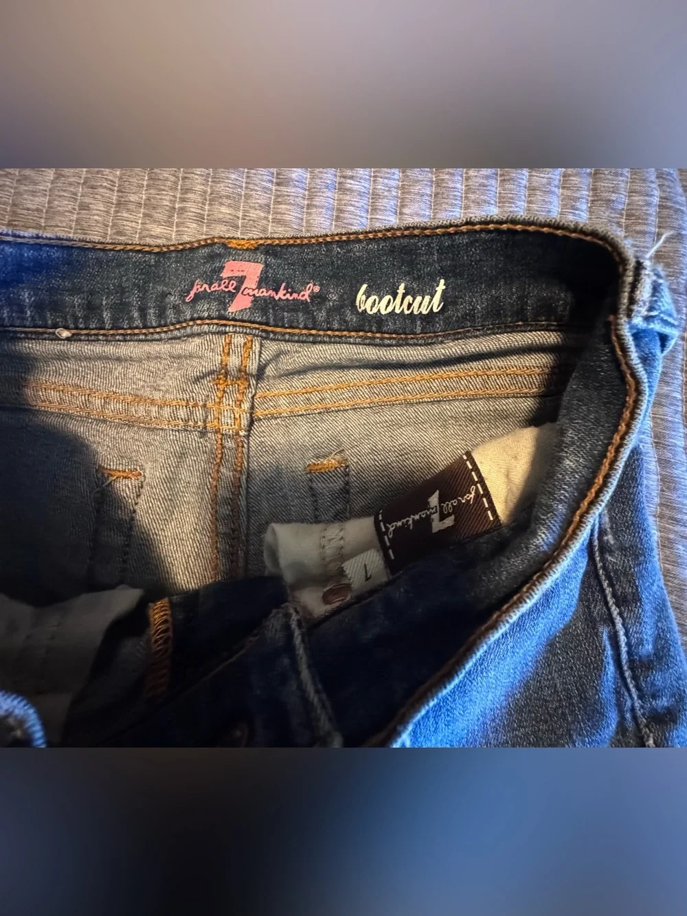 Bundle 7 For All Mankind Jeans Bootcut and Skinny.